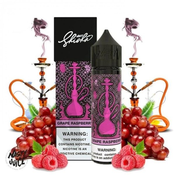 جویس قلیانی انگور و تمشک نستی | NASTY JUICE 60ML
