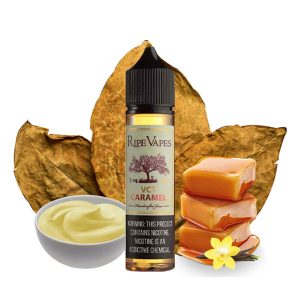 جویس وانیل خامه تنباکو کارامل رایپ ویپزripevape vct caramel juice 60ML