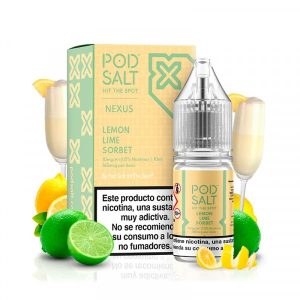 سالت بستنی لیمویی یخ پادسالت PODSALT LEMON LIME ICE SORBET