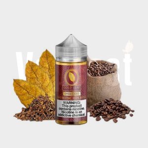 جویس تنباکو قهوه گلدلیف GOLDLEAF EMERICANO 100ML