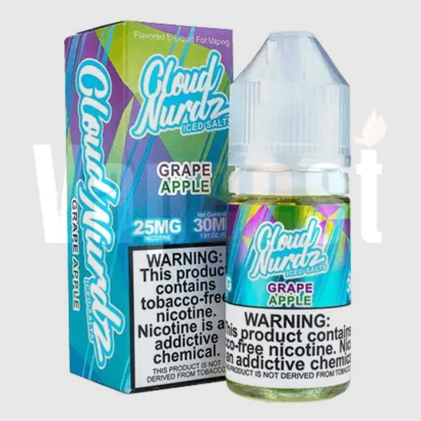 سالت انگور سیب یخ کلودنوردز | CLOUDNURDS SALT NIC - Image 2