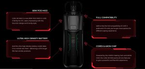 ویپ پاد لوکس ایکس آرمکس ویپرسو VAPORESSO LUXE XR MAX