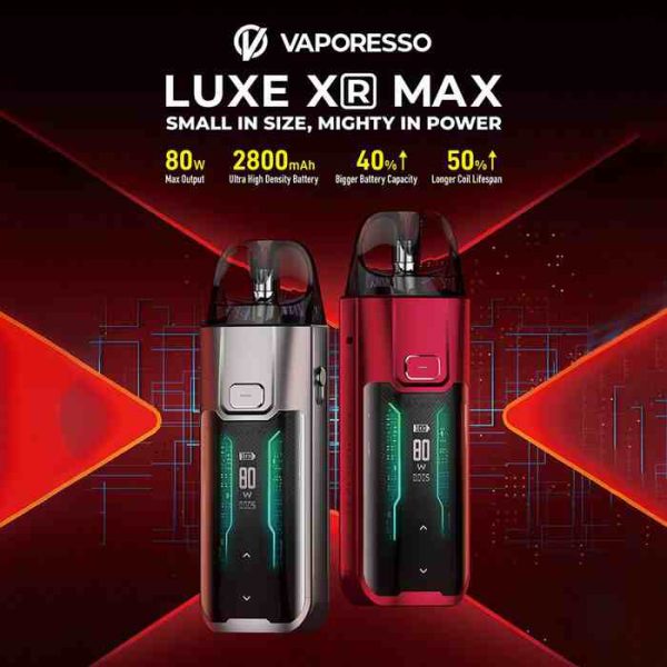 ویپ پاد لوکس ایکس آرمکس ویپرسو VAPORESSO LUXE XR MAX