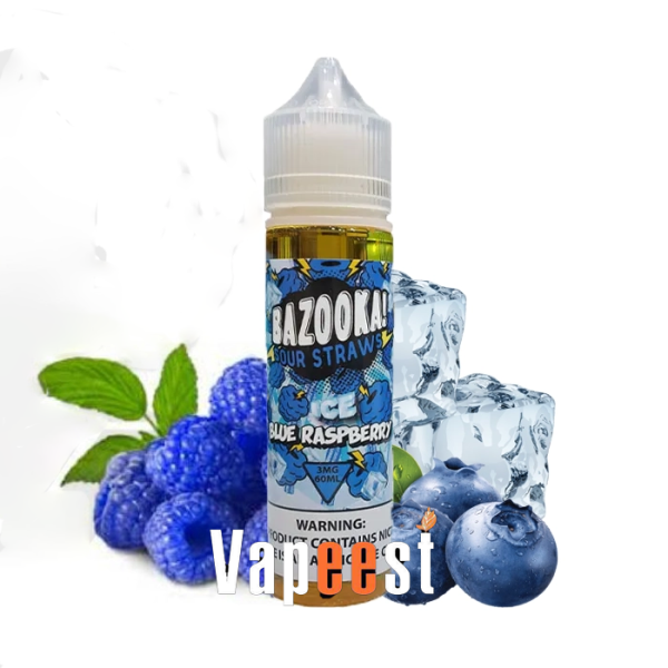 جویس بلورزبری بازوکا BAZOOKA BLUERASPBERRY JUICE 60ML