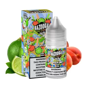 سالت هلو لیمو بازوکا | BAZOOKA PEACH LIME SALT