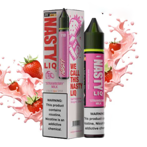 سالت شیر توتفرنگی نستی | NASTY STRAWBERRY MILK SALT