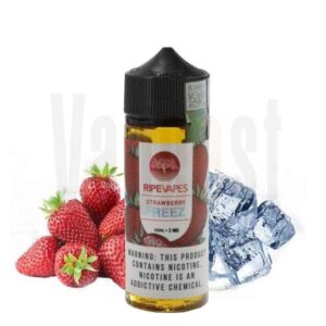 جویس توتفرنگی یخ رایپ ویپز | RIPEVAPE STRAWBERRIE FREEZ JUICE 120ML