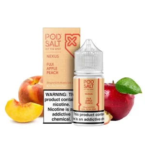 سالت خرمالو سیب هلو پادسالت | PODSALT FUJI APPLE PEACH SALT