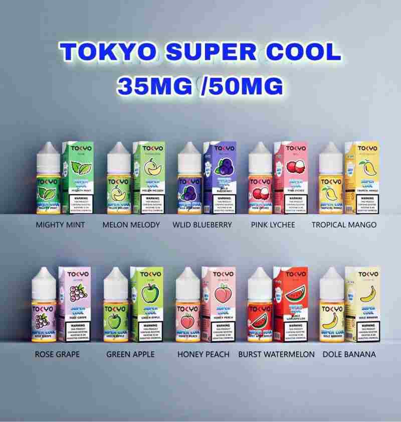 سالت انرژی زا یخ توکیو | Tokyo Super Cool Energy Drink Ice