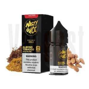 سالت تنباکو بادام نستی NASTY ALMOND TOBACCO SALT