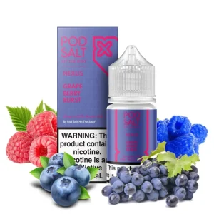 سالت انگور میکس بری پادسالت podsalt grape berry burst SALT NIC