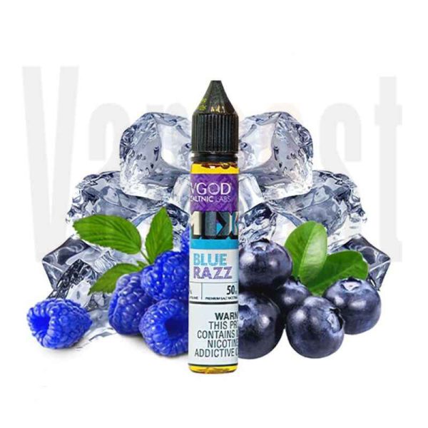 سالت بلوبری رزبری یخ ویگاد | VGOD BLUERAZZ ICE SALT
