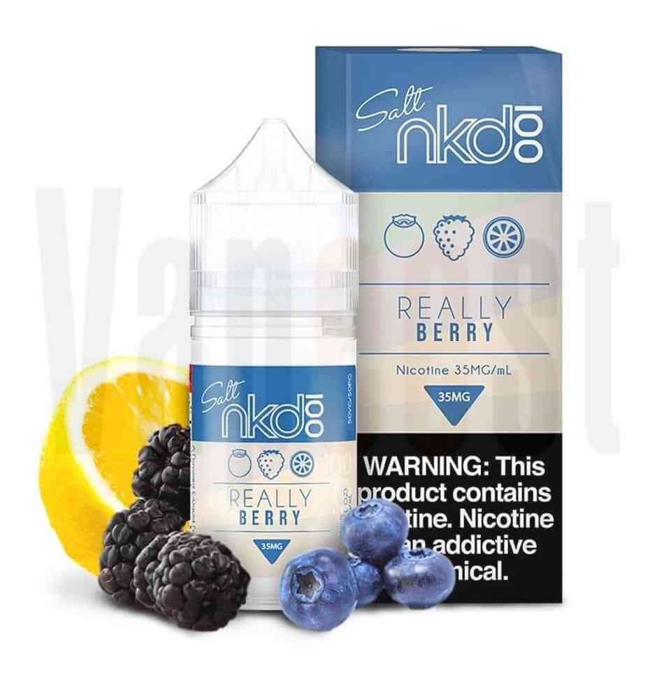 سالت بلوبری تمشک لیمو نیکد | Naked really berry Salt