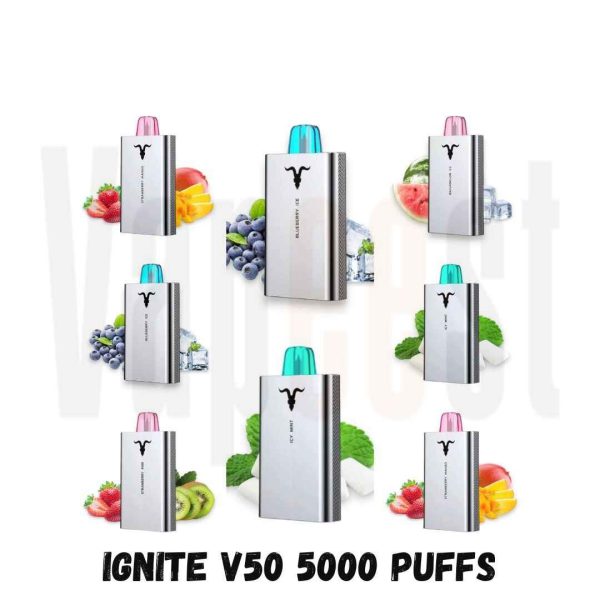 پاد یکبارمصرف ایگنایت 5000 پاف | DISPOSABLE POD IGNITE v50 - Image 2