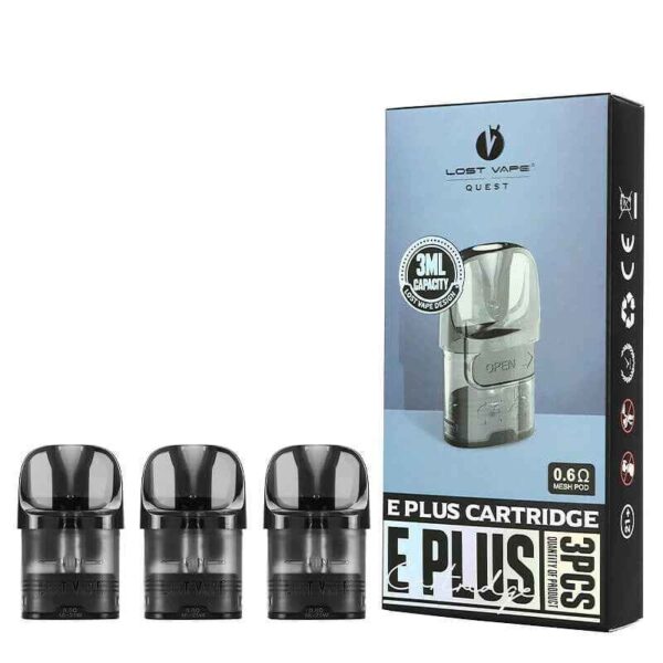 کارتریج ای پلاس لاست ویپ | LostVape E PLUS CARTRIDGE
