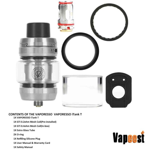 اتومایزر آی تانک تی ویپرسو | Vaporesso iTank T Atomizer - Image 4