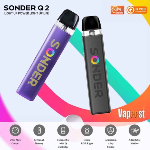 پاد ساندر کیو 2 گیگ ویپ | SONDER Q2 GEEKVAPE POD