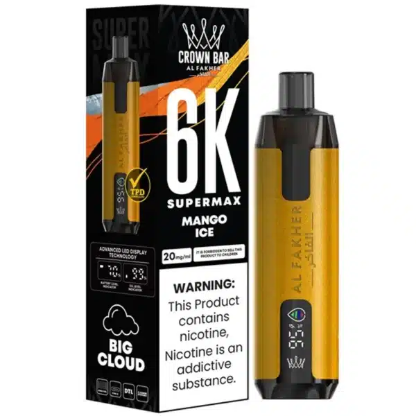 ویپ یکبار مصرف الفاخر 6000 پاف | DISPOSABLE VAPE ALFAKHER - Image 3