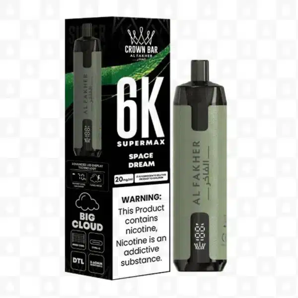 ویپ یکبار مصرف الفاخر 6000 پاف | DISPOSABLE VAPE ALFAKHER