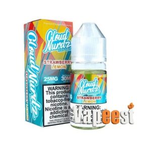 سالت توتفرنگی لیمو یخ کلود نردز | CLOUD NURDZ STRAWBERRY LEMON ICE SALT