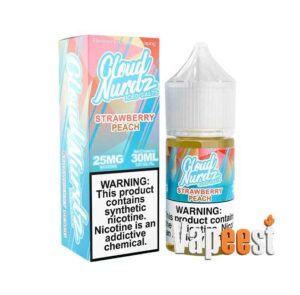 سالت توتفرنگی هلو یخ کلود نردز | CLOUD NURDZ strawberry peach ice