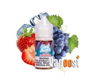 سالت توتفرنگی انگور یخ کلود نردز | CLOUD NURDZ STRAWBERRY GRAPE ICE SALT-سالت-خرید سالت نیکوتین-قیمت سالت