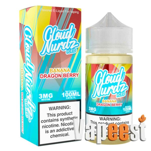 جویس موز دراگون فروت بری یخ کلود نردز | banana dragon berry ice cloud nurdz juice