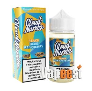جویس بلورزبری هلو کلود نردز | cloud nurdz blue raspberry peach juice