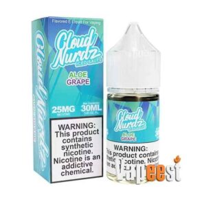 سالت آلوورا انگور یخ کلود نردز | CLOUD NURDZ aloe grape ice